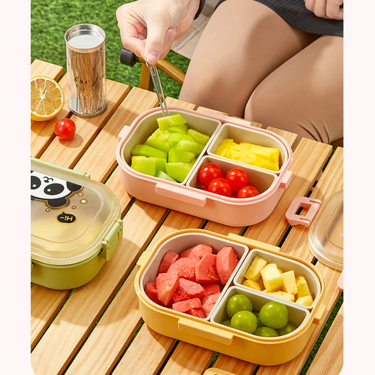 Compartment Lunch Box – Portable Microwave-Safe Food Container