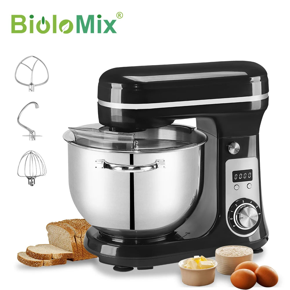 Stand Mixer 1200W with 6-Speed Control