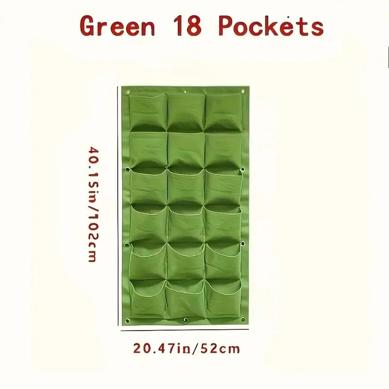 18-Pocket Vertical Garden Planter