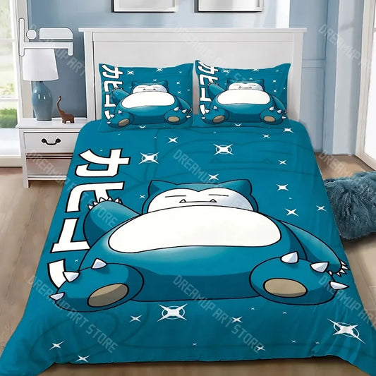 Cartoon Bedding with Matching Pillowcase
