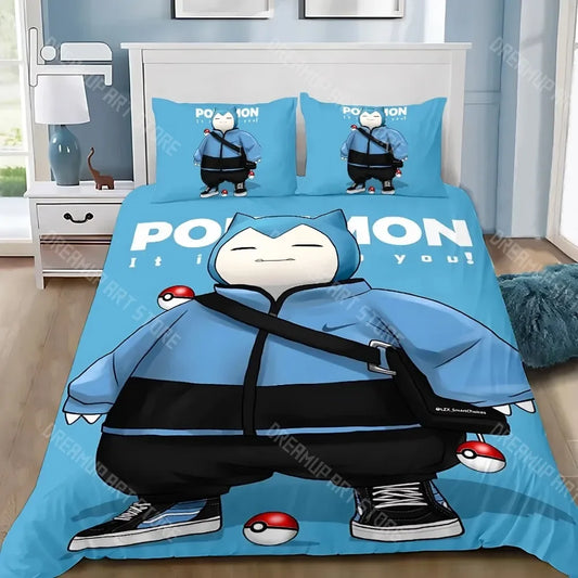Cartoon Bedding with Matching Pillowcase