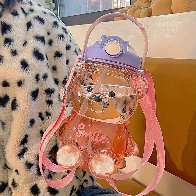 Bear Tumbler Water Bottle