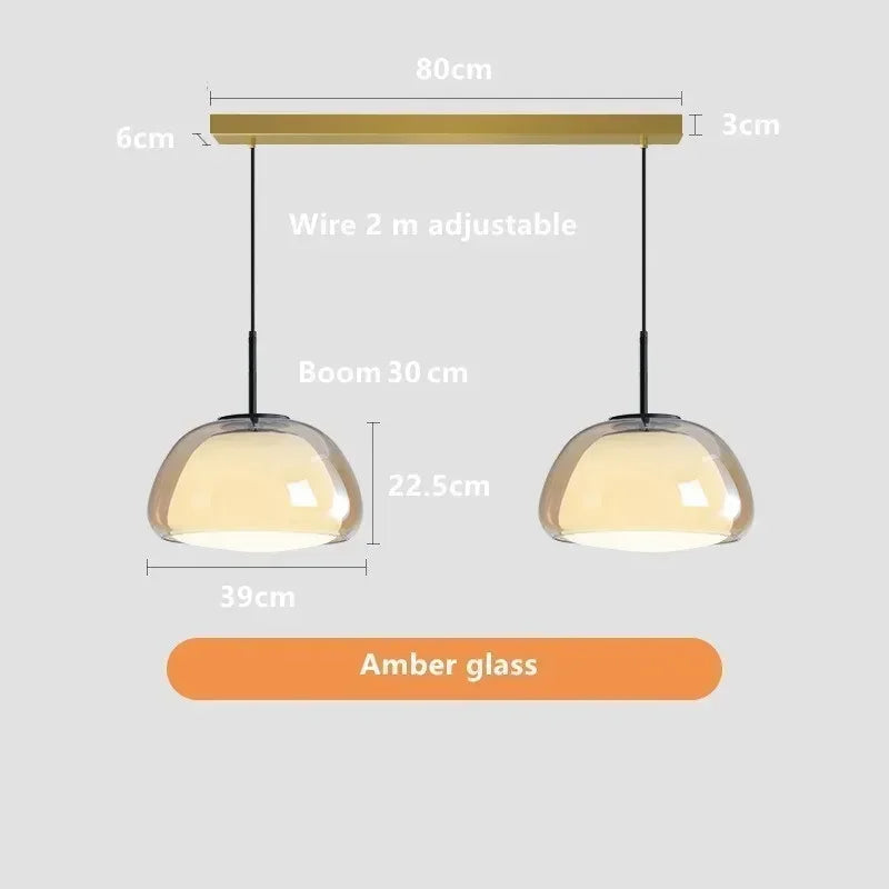 Jelly Glass Pendant Light