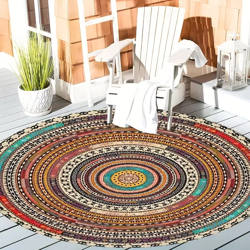 Washable Decorative Area Carpet