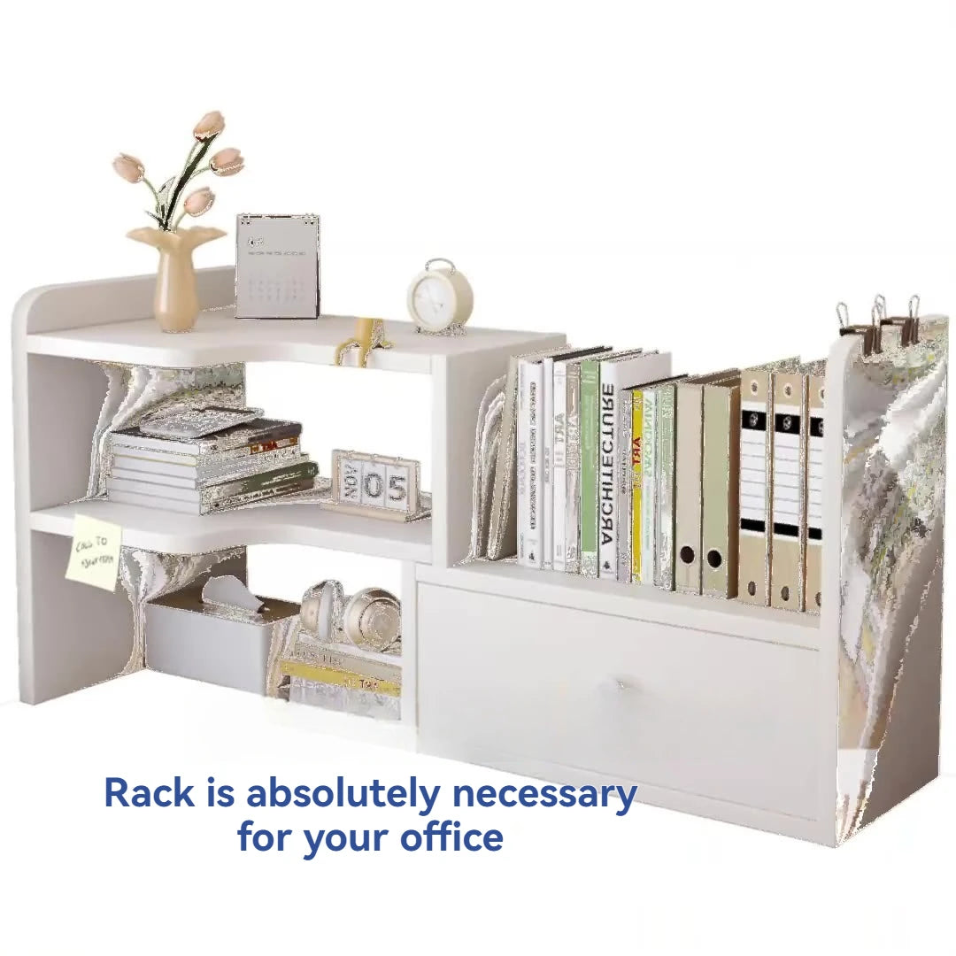 Expandable Desktop Bookshelf