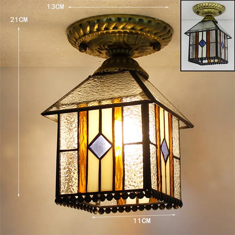 Glass Ceiling Light