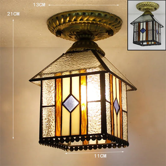 Glass Ceiling Light