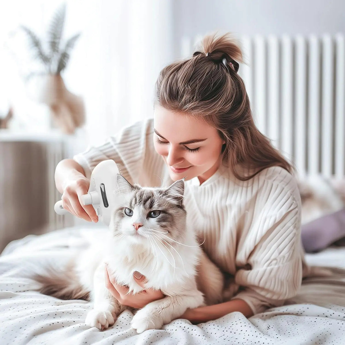 Pet Steam Grooming Brush