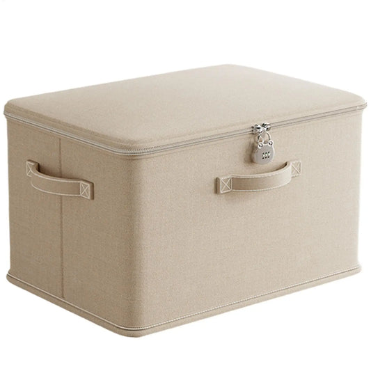 Large Stackable Storage Box with Lock