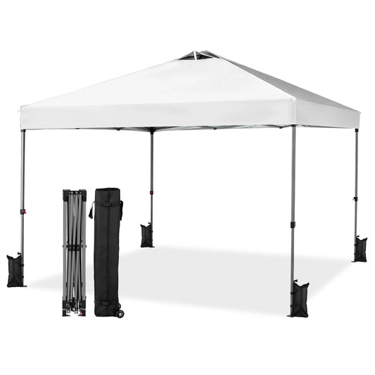 Pop-Up Canopy Tent with Rolling Carry Bag