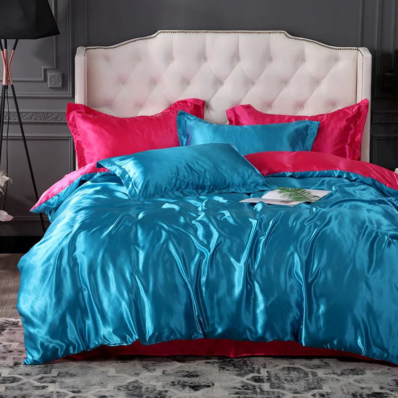 Luxury Jacquard Microfiber Duvet Cover Set