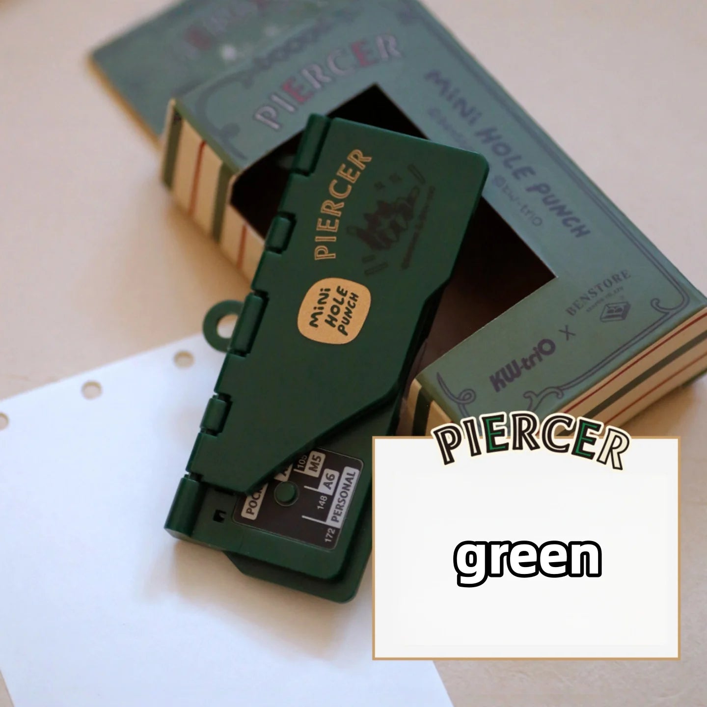 Mini 3-Hole Card Punch