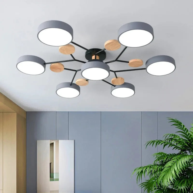 3 Colour Ceiling Light for Living Room & Bedroom