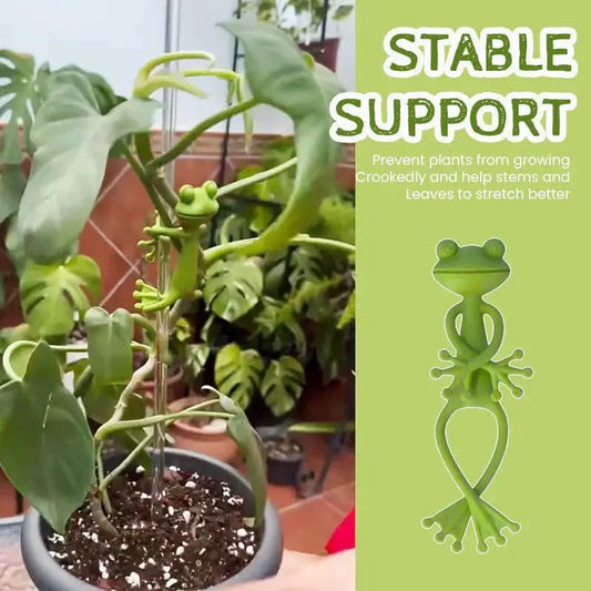 Cute Frog Plant Support Clips