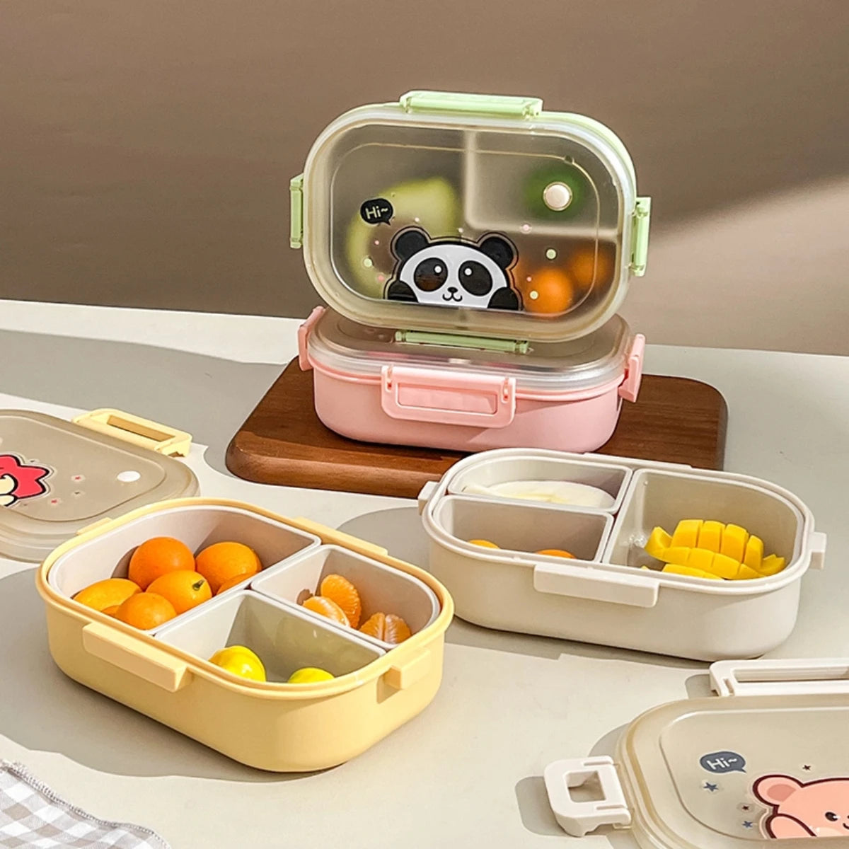Compartment Lunch Box – Portable Microwave-Safe Food Container