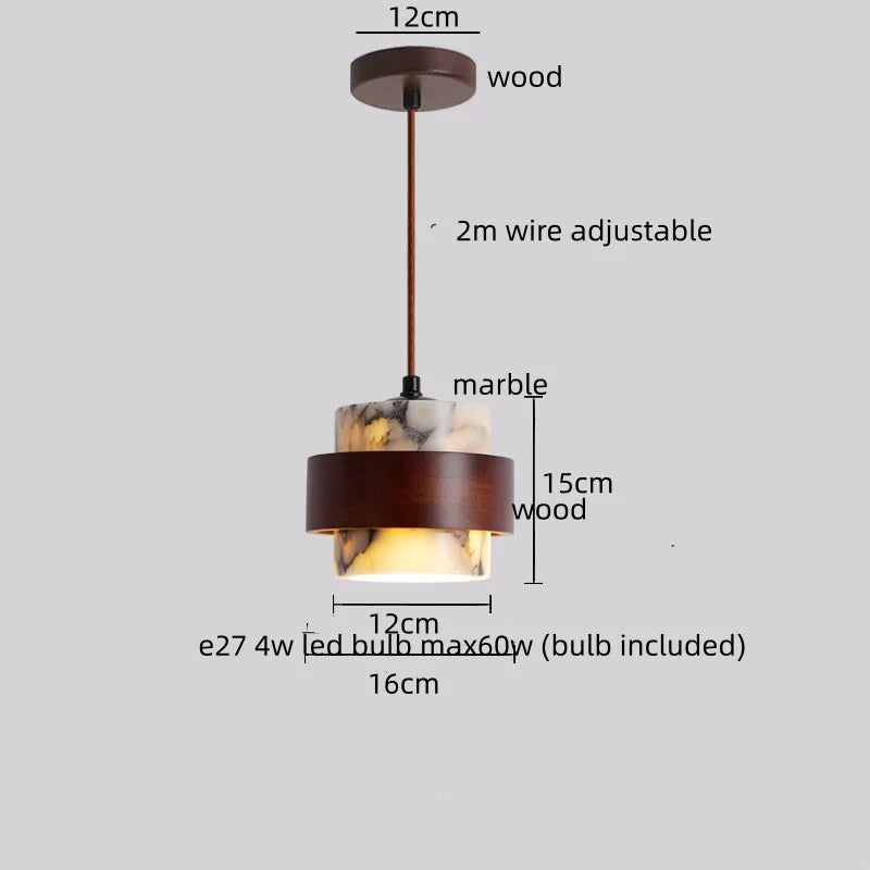 Marble Pendant Light