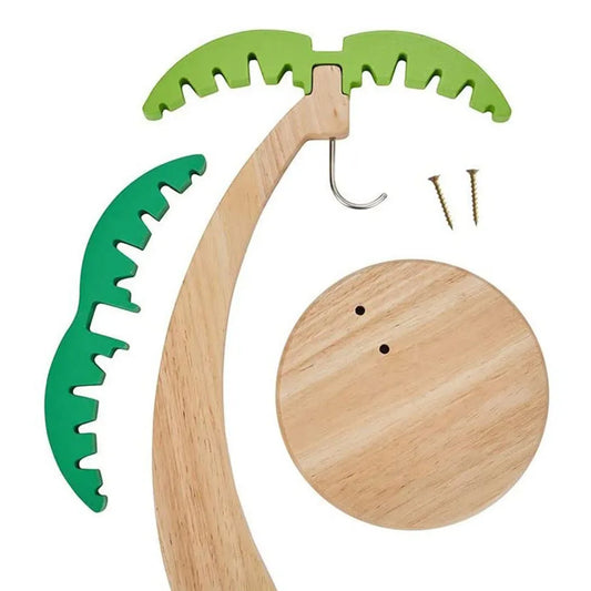 Wooden Banana Hanger Stand