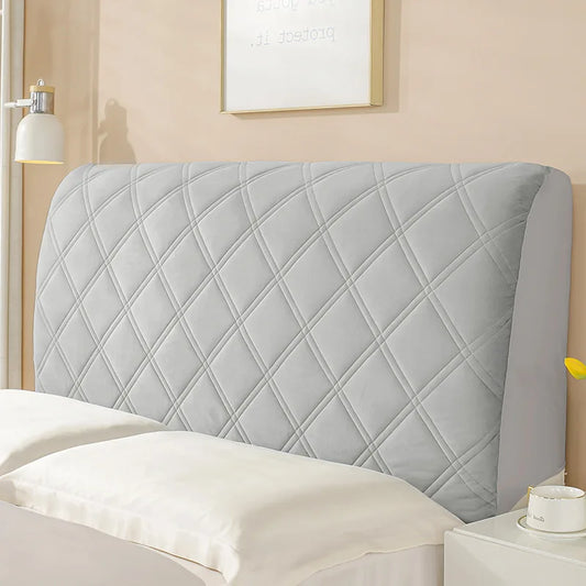 Soft Velvet Headboard Cover