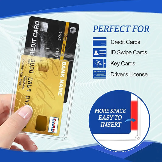 Waterproof Vertical ID Card Holder