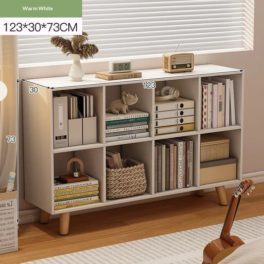 Multi-Tier Wooden Bookcase