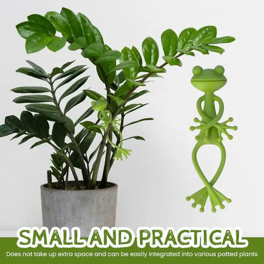 Cute Frog Plant Support Clips