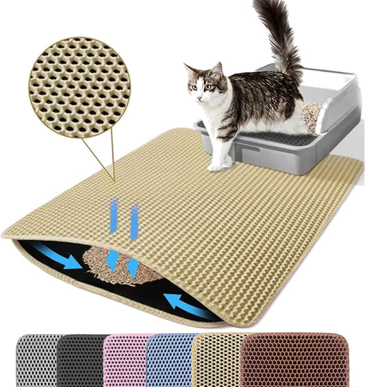 Double Layer Cat Litter Mat