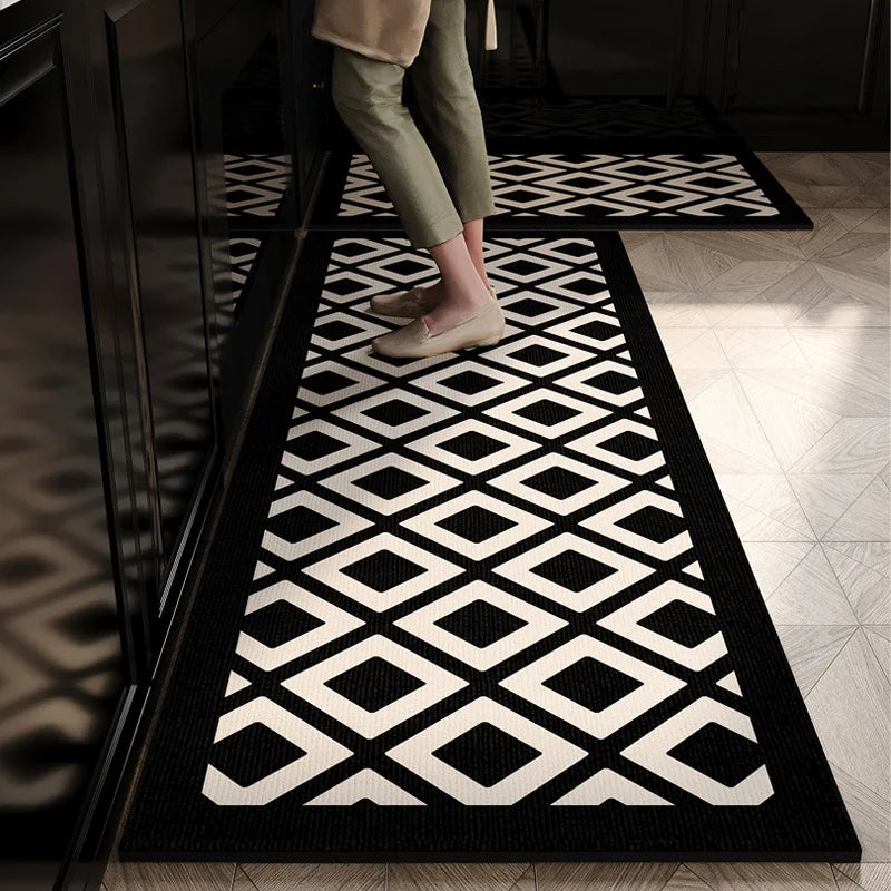 Modern Geometric Non-Slip Kitchen & Area Rug
