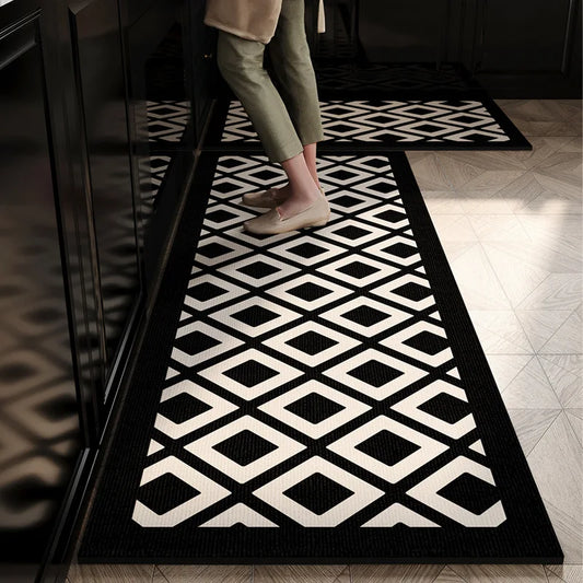 Modern Geometric Non-Slip Kitchen & Area Rug