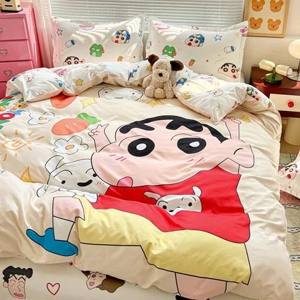 Cartoon Anime Duvet Cover Set