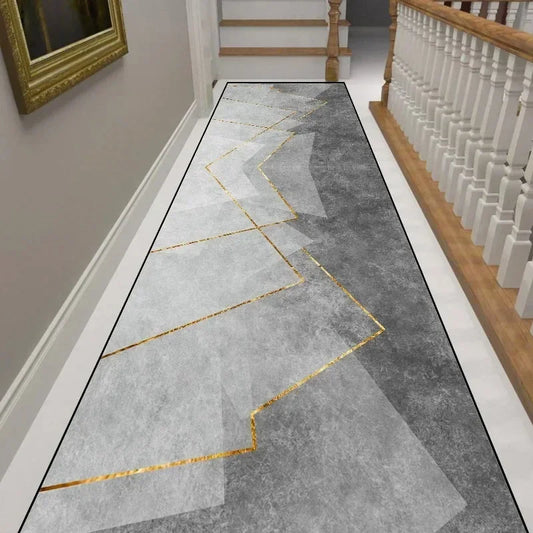 Modern Non-Slip Hallway Runner Rug
