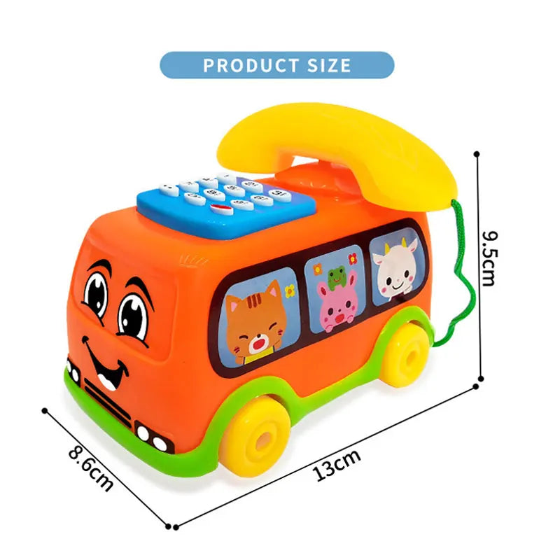 Kids Telephone Bus Toy
