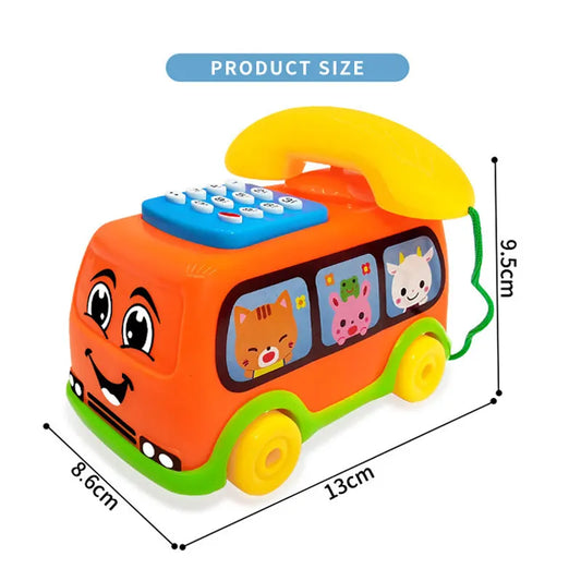 Kids Telephone Bus Toy
