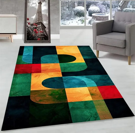Modern Art Deco Area Rug