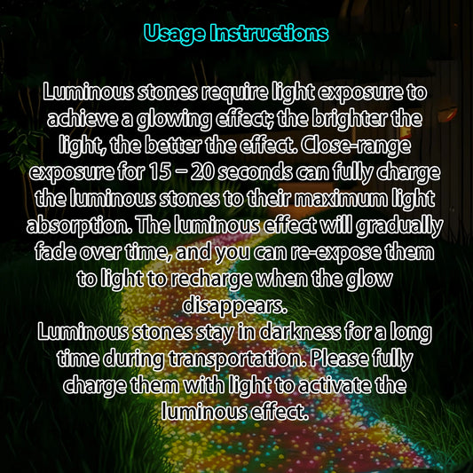 3000PCS Glow in the Dark Decorative Sand