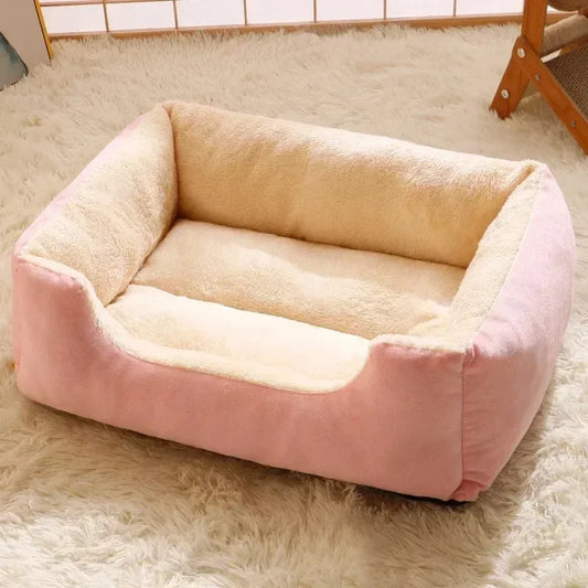 Plush Cat & Pet Bed