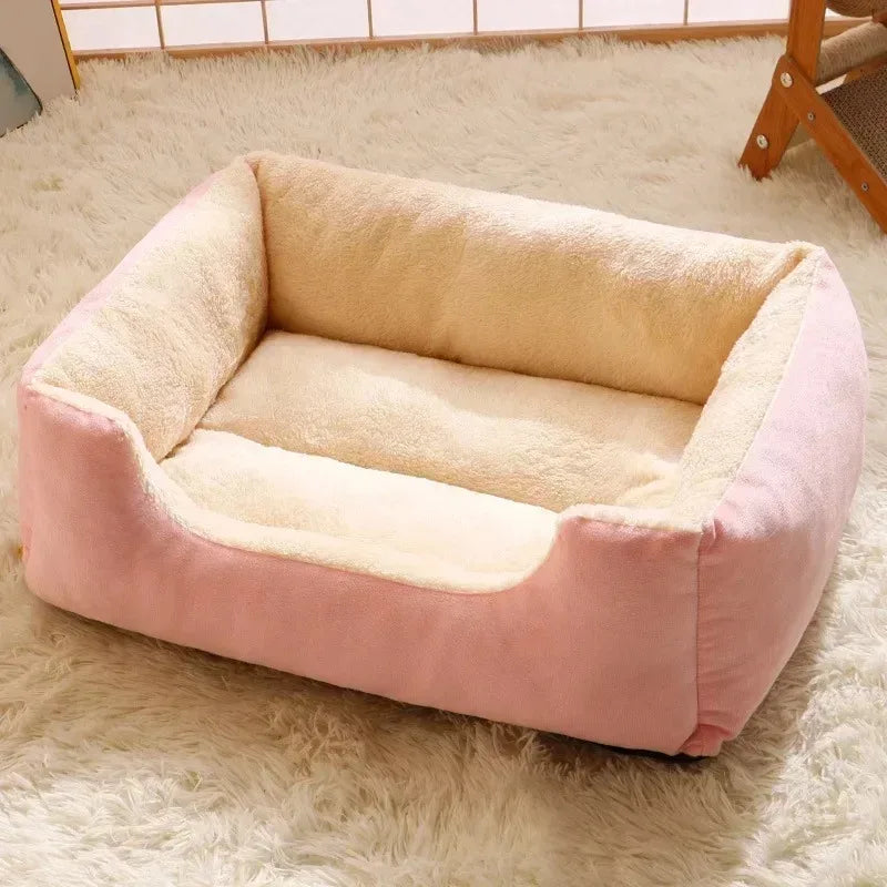 Plush Cat & Pet Bed