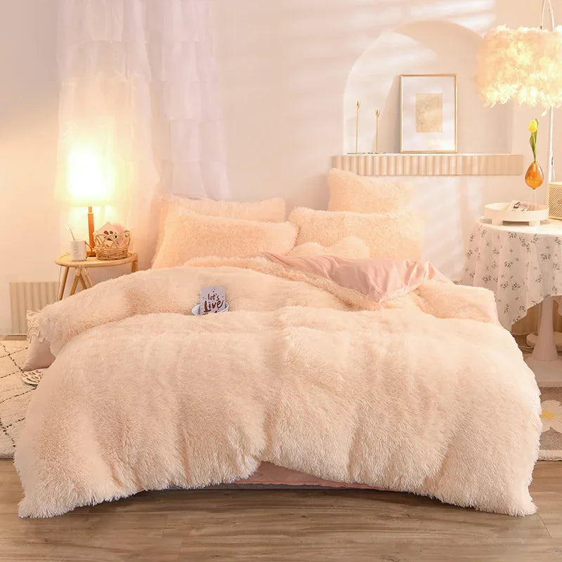Luxury Plush Duvet Cover Set