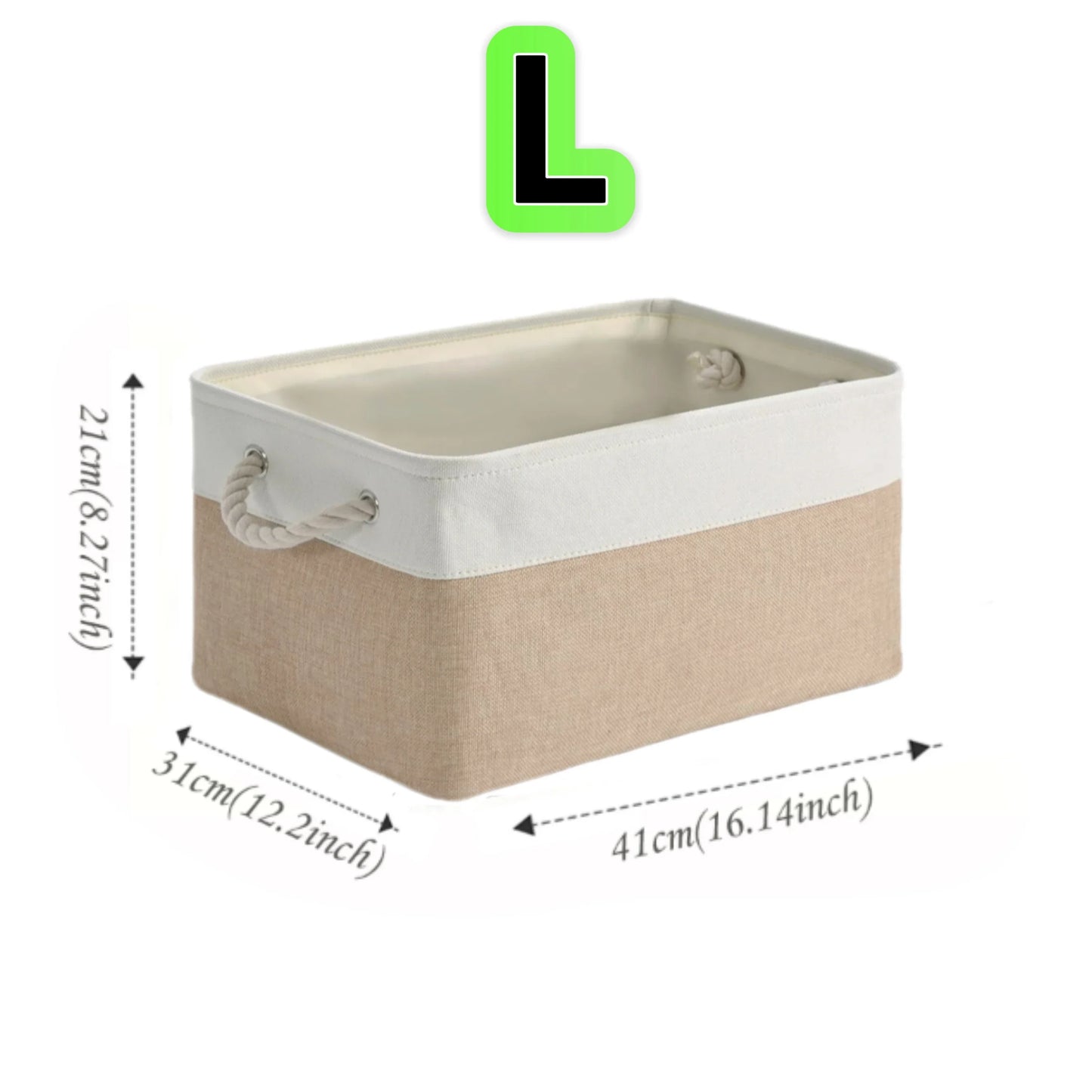 Foldable Linen Laundry Basket