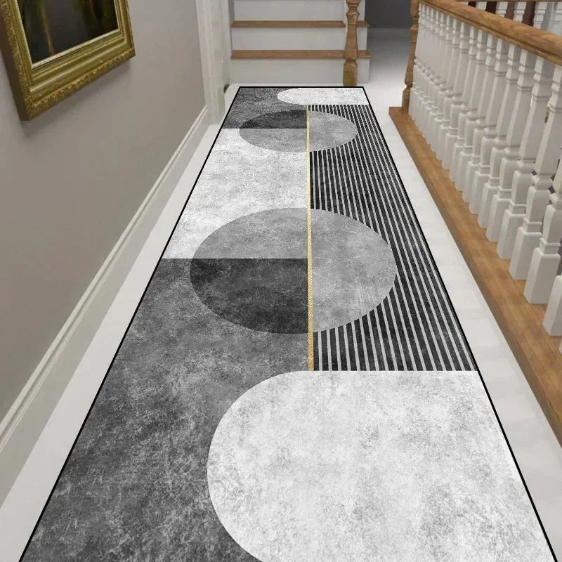 Modern Non-Slip Hallway Runner Rug