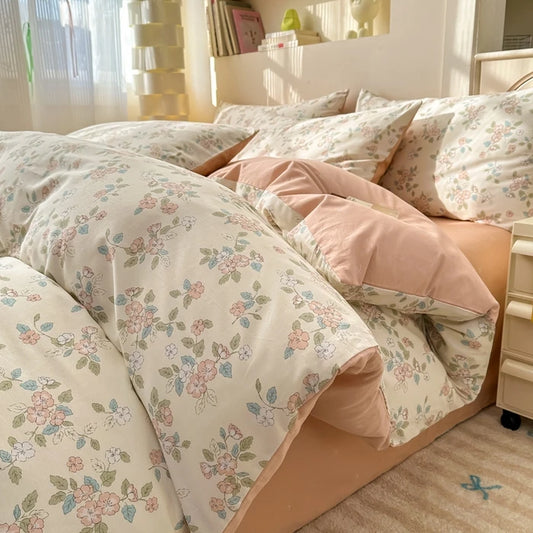 100% Cotton Cartoon Duvet Cover Set