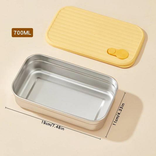 Stackable Leak-Proof Food Container for Meals, Fruits & Salads