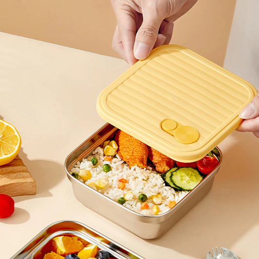 Stackable Leak-Proof Food Container for Meals, Fruits & Salads