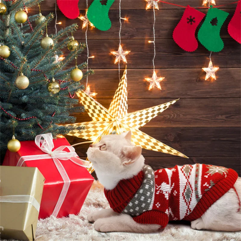Cute Cat Winter Sweater