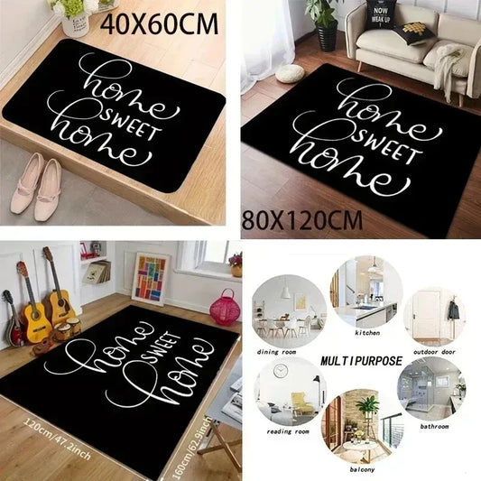 Multicolored Checkerboard Area Rug