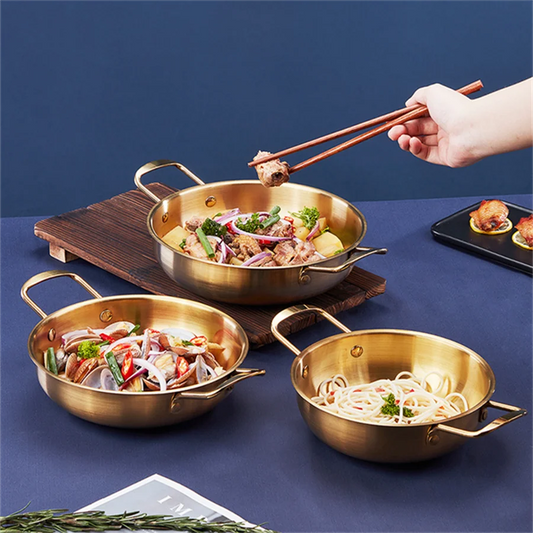 Double Handle Noodle Soup Cooking Pot
