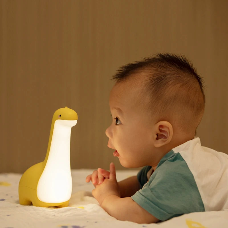 Cute Dinosaur LED Night Light USB Rechargeable