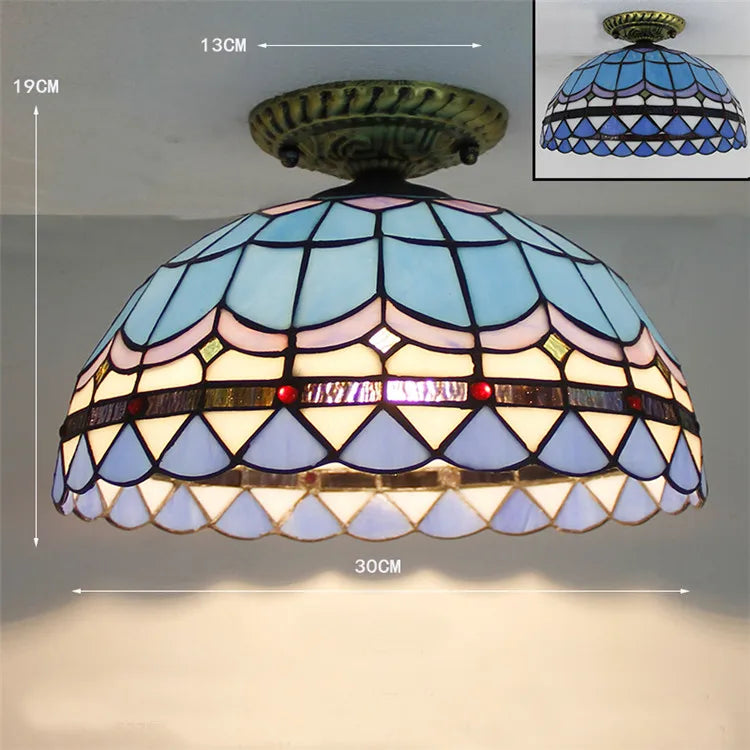 Glass Ceiling Light