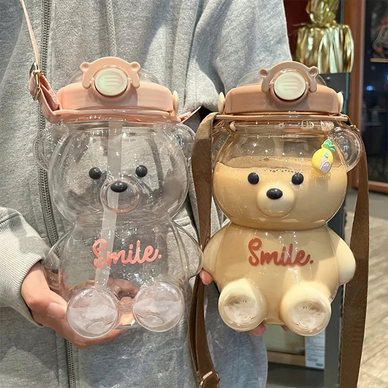 Bear Tumbler Water Bottle