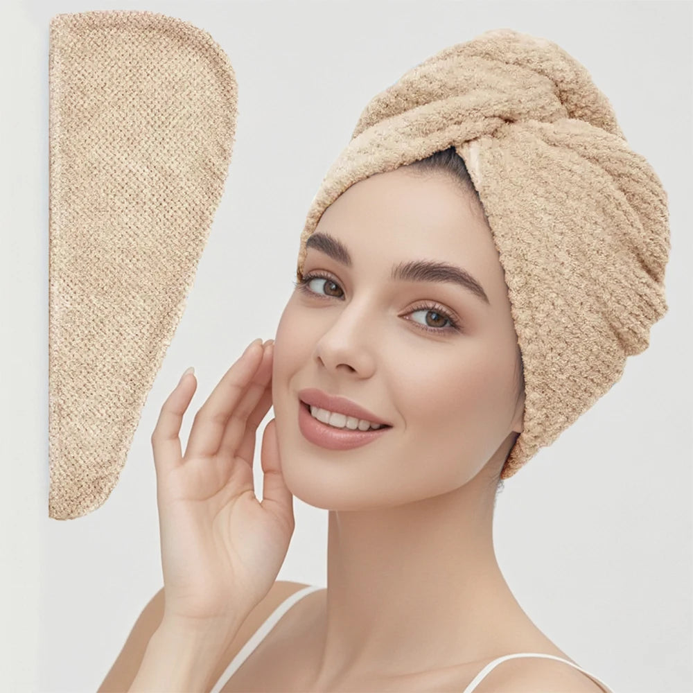 Super Absorbent Hair Towel Wrap