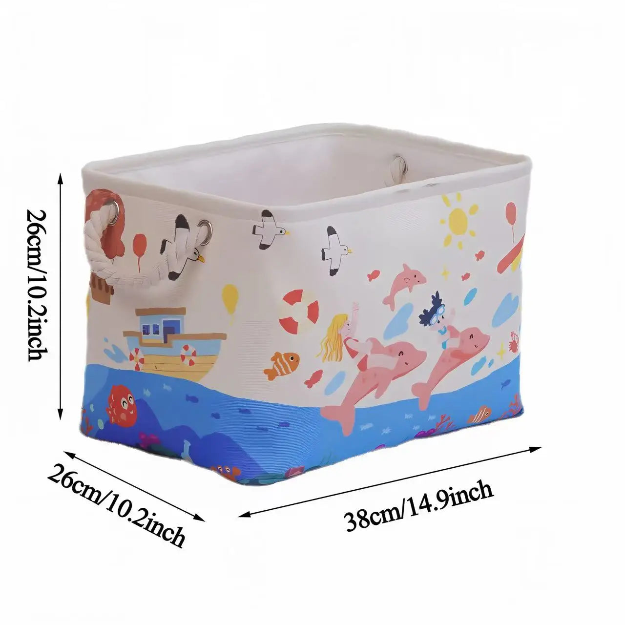 Foldable Linen Laundry Basket